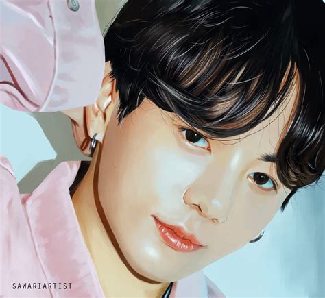 Jungkook Fanart By Sawariartist On Deviantart