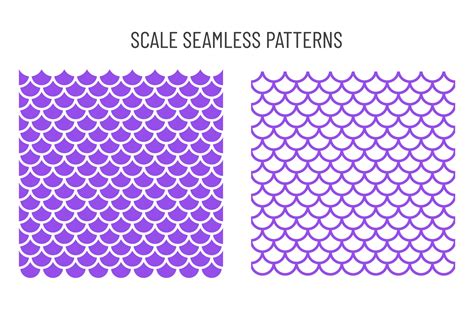 Seamless Patterns Svg Mermaid Scale Pattern Svg Chevron Background