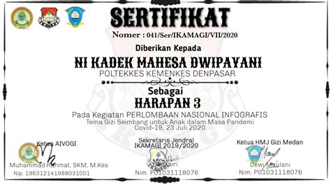 Politeknik Kesehatan Denpasar Prestasi Mahasiswa