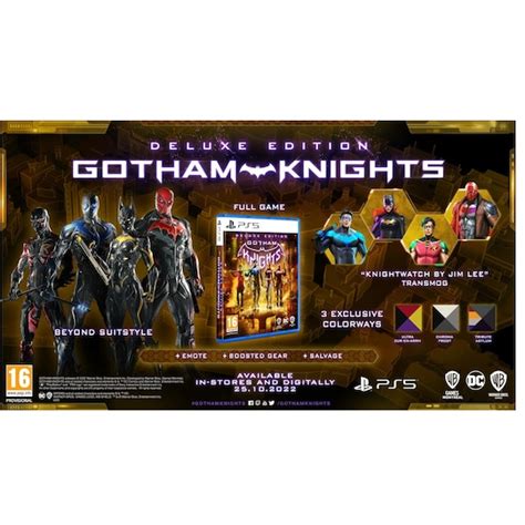 Gotham Knights Deluxe Edition Ps Elgiganten