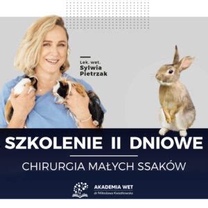 Chirurgia Ma Ych Ssak W Akademiawet Szkolenia Mi Os Awa Kwiatkowska