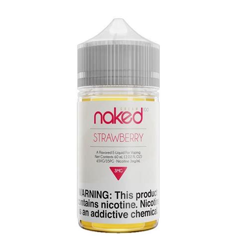 Naked 100 Cream Strawberry Unicorn 60ml 3 6 Mg