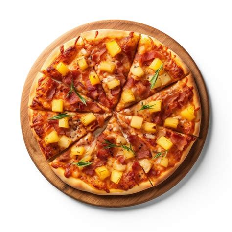 premium photo  pizza  pineapple  pineapple
