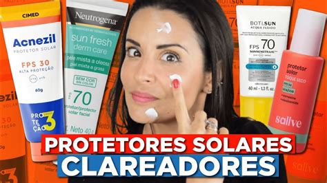 Protetores Solares Clareadores O Segredo Para Uma Pele Perfeita Youtube