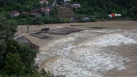 Zonguldak Ta Sel Il Ksu Deresi Ta T Karayolunda Heyelan Meydana