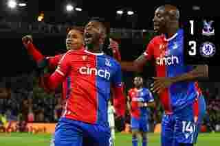 Match Action Crystal Palace 1 3 Chelsea Crystal Palace F C