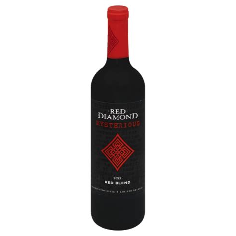 Red Diamond Mysterious Red Blend Washington Red Wine 750 Ml King Soopers