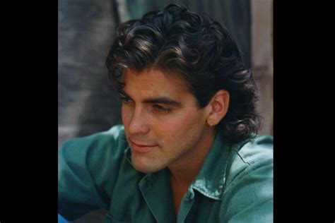 Evolution of George Clooney's Hair - From Mullet to Whiskers to Flowbee ...