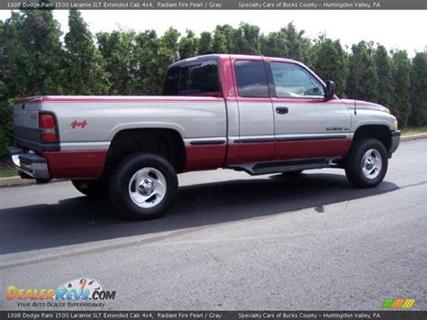 1998 Dodge Ram 1500 Laramie Slt Extended Cab 4x4 Radiant Fire Pearl