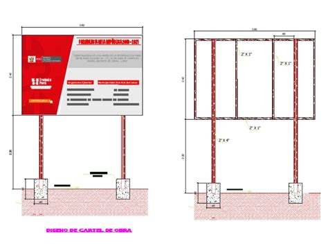 Cartaz De Canteiro De Obras Em ZIP CAD 491 69 KB Bibliocad