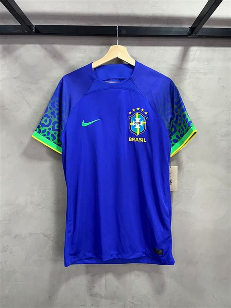 Camisa Nike Brasil II 2022 23 Torcedor Pro Masculina JNoriginalshop