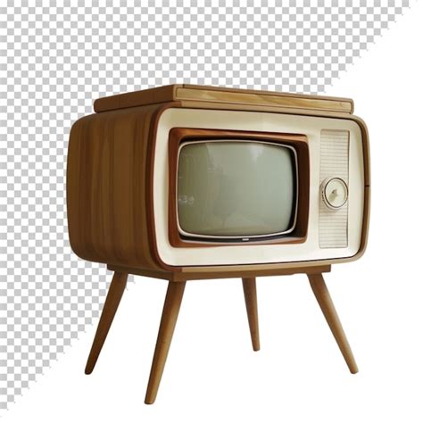 Premium Psd Television Vintage Old Photorealistic Crt Tv Television