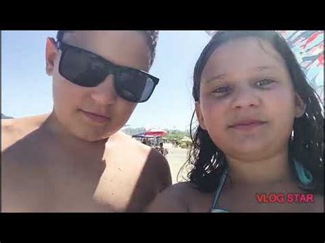 Vlog Um Dia A Gente Na Praia Youtube