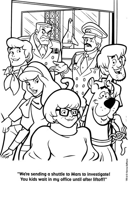 Free Printable Scooby Doo Coloring Sheets Printable Word Searches 4875