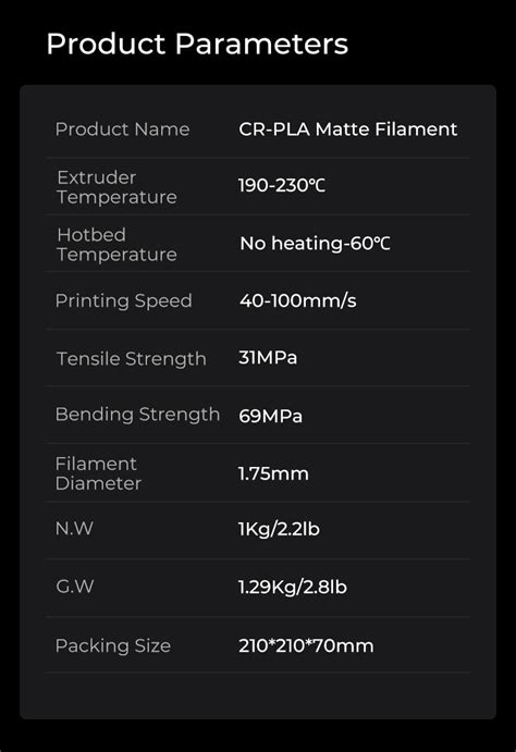 Creality Cr Pla Matte Filament Avakado Yeşil 1 75MM 1kg Fiyatı