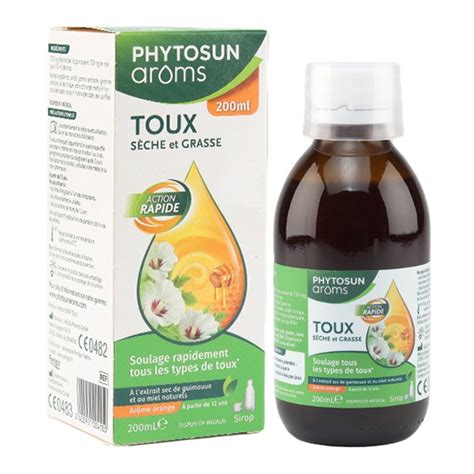 Phytosun Ar Ms Sirop Toux S Che Et Grasse Dispositif M Dical