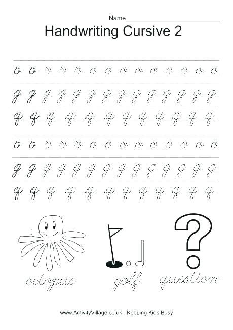 Handwriting Improvement Worksheets For Adults