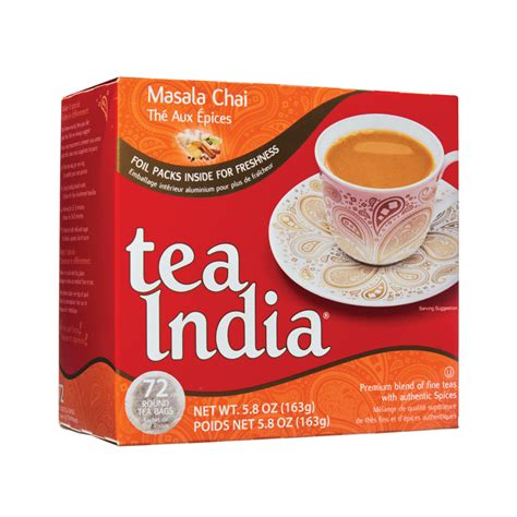 Tea India Masala Chai Tea Bags, 72 Ct - Walmart.com - Walmart.com