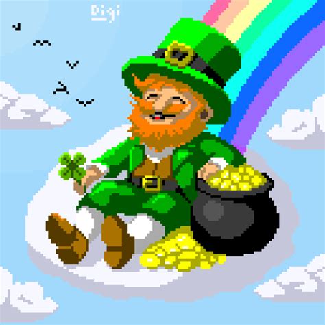 Pixilart Leprechaun By Digitress