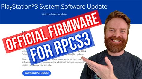 ps firmware  rpcs emulation youtube