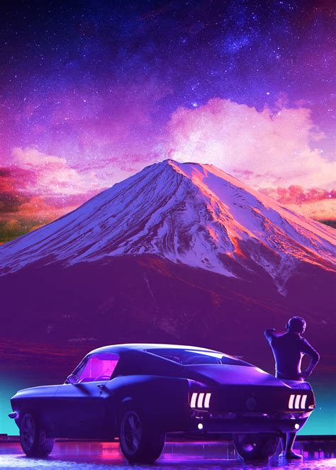 Wall Art Print | Ford mustang | Abposters.com