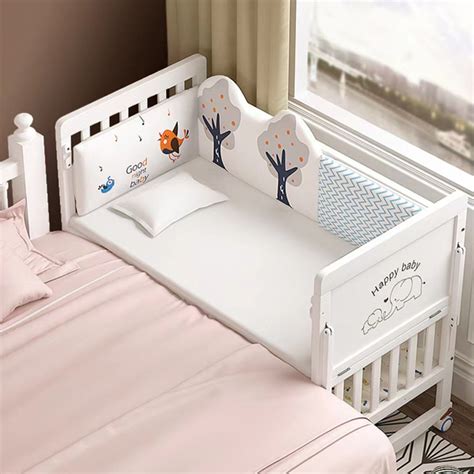 Solid Wood Crib Best Selling Wholesale Baby Bed Design Swing Cot ...