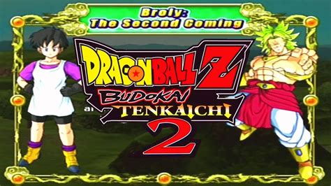 Dragon Ball Z Budokai Tenkaichi Broly The Second Coming Youtube