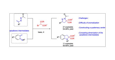 Chemodivergent Synthesis Of Aza Heterocycles With A Quarternary Carbon