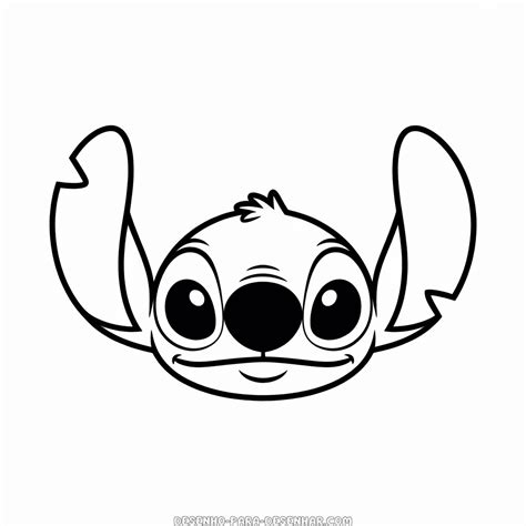 Foto Do Stitch Fácil De Desenhar