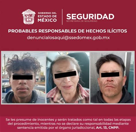 Detienen A Presuntos Ladrones De Tiendas Transporte Y Peatones En