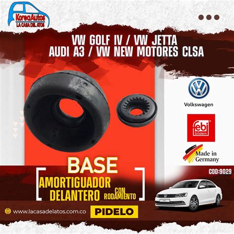 Base Amortiguador Delantero Vw Golf Audi Skoda