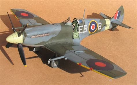 Hasegawa Spitfire Mk Vb Converted To A Spitfire Mk Xii Large