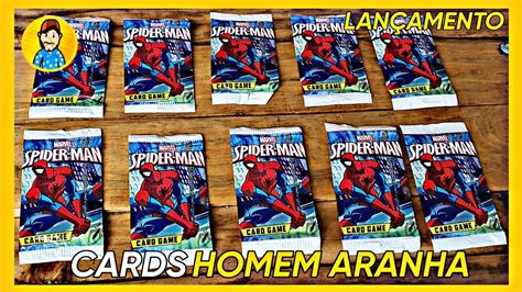 ABRINDO OS NOVOS CARDS DO HOMEM ARANHA YouTube