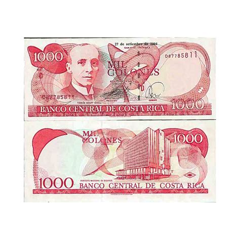 Billet De Banque Collection Costa Rica Pk N Colones