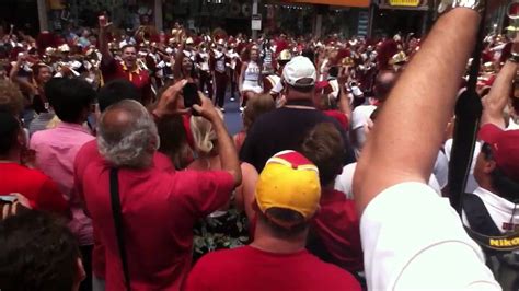 USC Band Plays Tusk Times Square YouTube