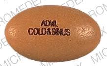 ADVIL COLD&SINUS Pill - Advil Cold and Sinus 200 mg / 30 mg