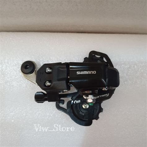 RD SHIMANO Tourney TY200 6 7 Speed Rear Derailleur SS Pendek Sepeda ...
