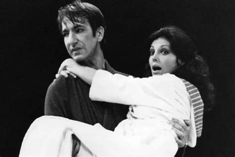 Alan Rickmans Most Enduring Romantic Role Was His Real Life Love Story