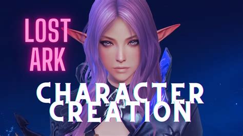 Lost Ark Character Creation Mage Sorceress Youtube