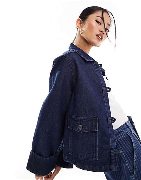 Nobodys Child Battersea Denim Jacket In Blue Asos