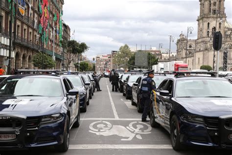 Despliegan A Cinco Mil Policías En Cdmx Por Toma De Protesta De Amlo N