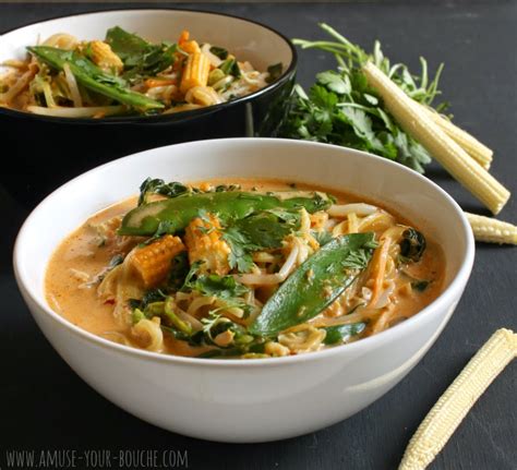 Lauras Blog Quick Red Thai Curry Noodle Soup