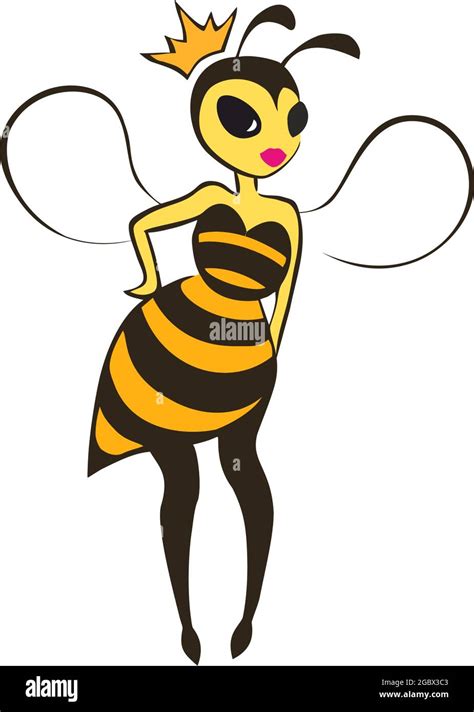 Cartoon Girl Bee