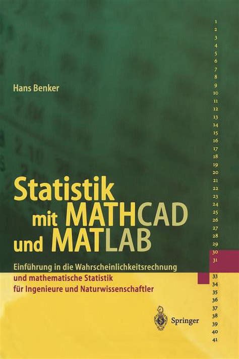 Statistik Mit MathCAD Und MATLAB Einführung in