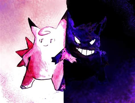 Gengar Clefable Wallpaper