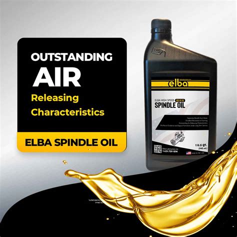 Elba High Speed Spindle Oil Elba Lubrication Inc Usa