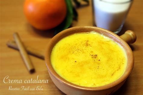 Recetas F Cil Con Bela Crema Catalana O Crema Quemada