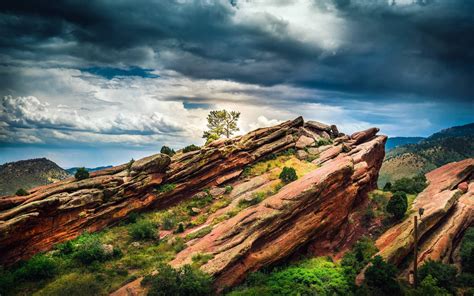 Download Red Rocks Park Colorado Wallpaper