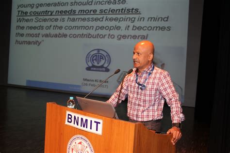 A Talk on “ Why not career in Scientific/Engineering Research” by Mr. Darukesha H M., Head, HMC ...