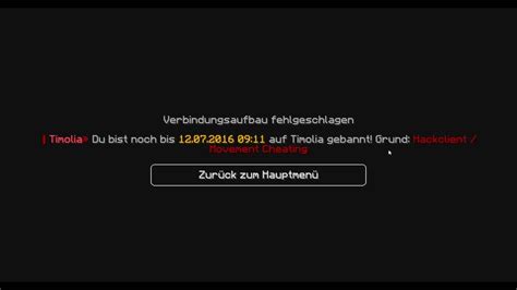 Wegen Bug Auf Timolia Gebannt Bitte Fix Youtube